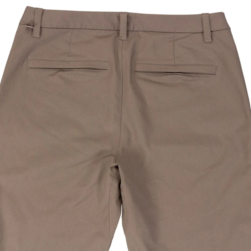 Lululemon ABC Pants Classic Fit Mens 32 Brown Warpstreme Tech Chino Trousers